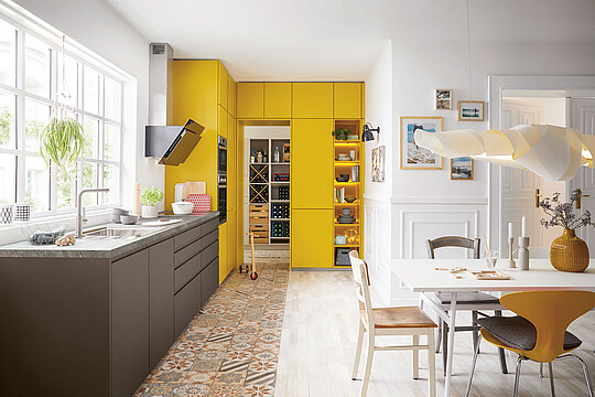 gelbe neola küche